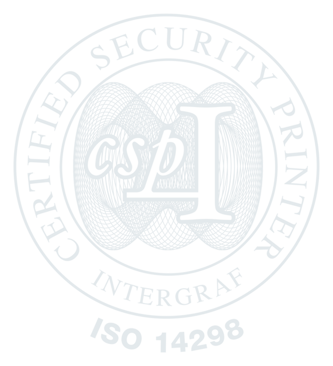 通过 Intergraf 认证的 ISO 14298 安全印刷企业